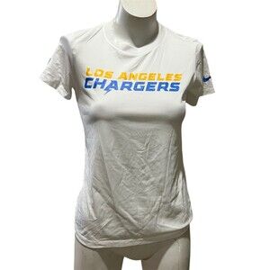 Nike Los Angeles Chargers Womens T-Shirt White Short Sleeve Crew Neck NFL